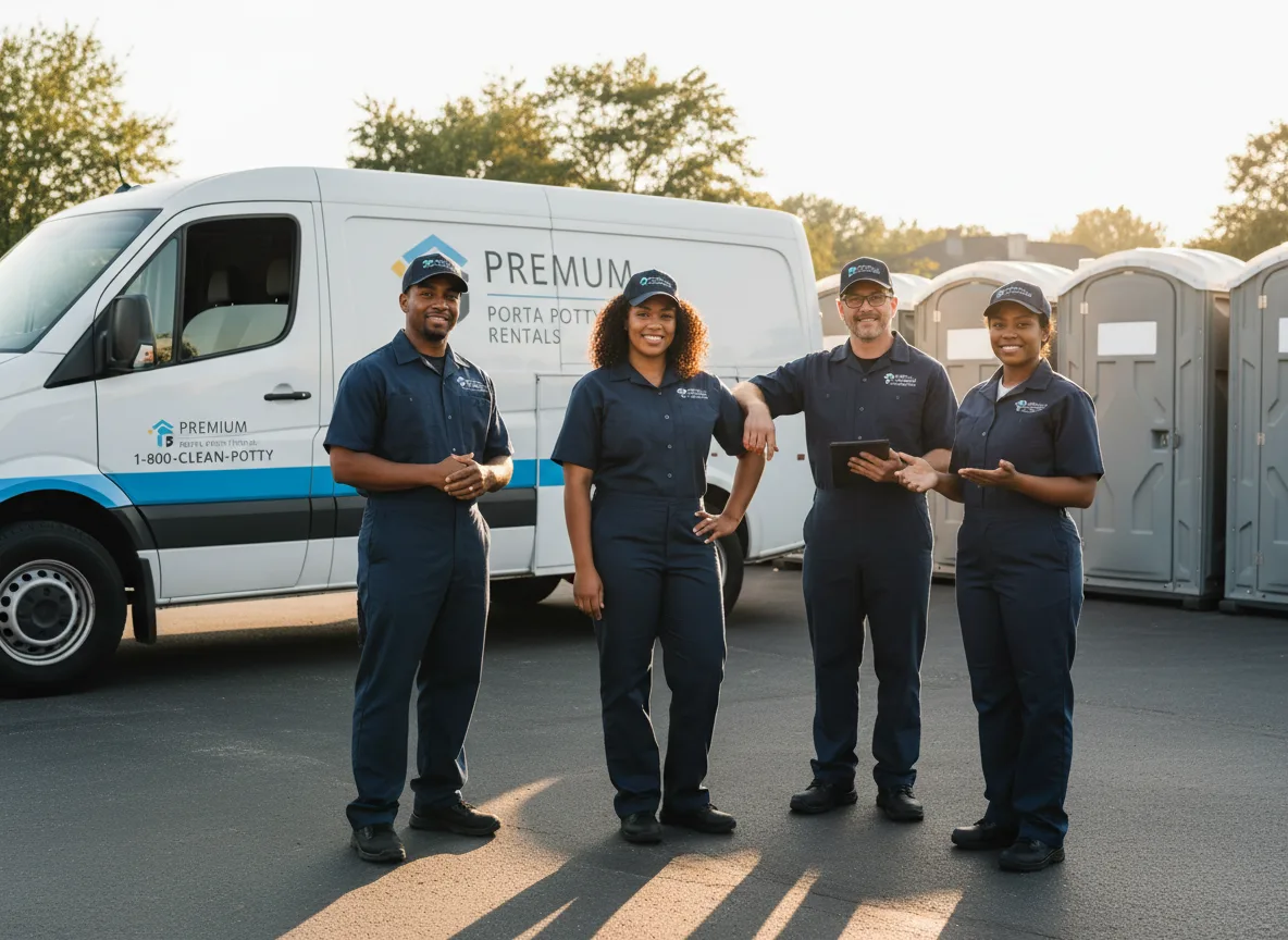 VIP Portable Toilets company in Rochelle, IL